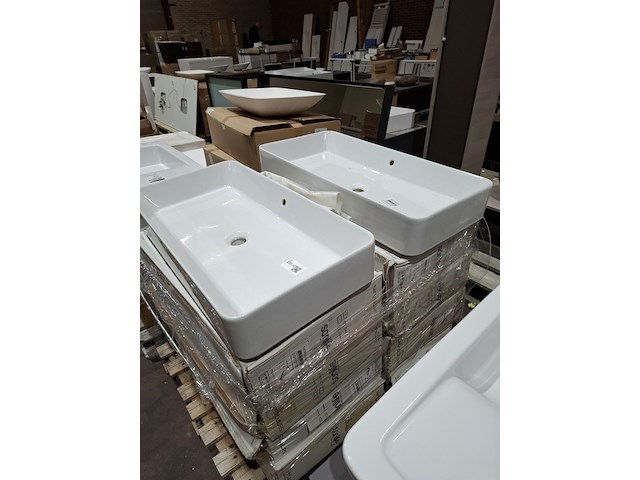 10x waskom sanindusa, sanlife, wit - afbeelding 6 van  7