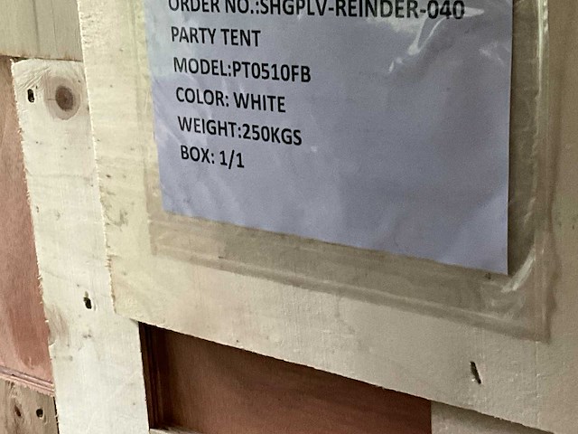 10x5x2.9 meter - partytent - afbeelding 5 van  8