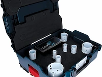 11-delige gatenzaag set in l-box, bosch, 2608594271