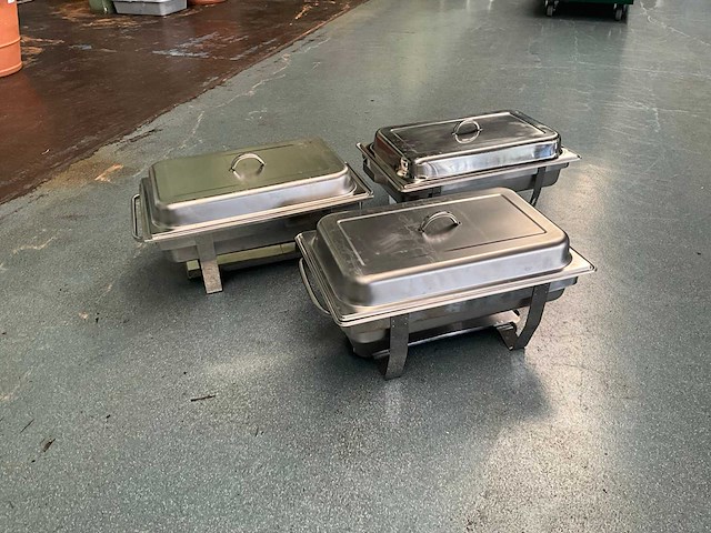 1/1 gn chaving dishes (3x) - afbeelding 1 van  5
