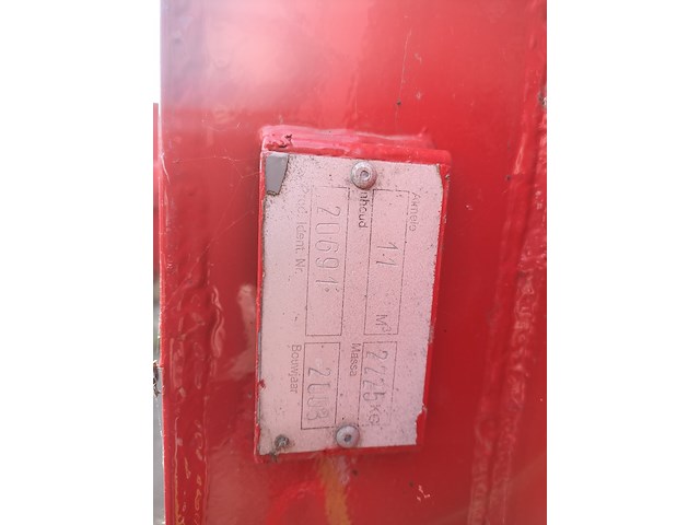 11 m³ haakarm afzetcontainer, 2008 - afbeelding 7 van  7