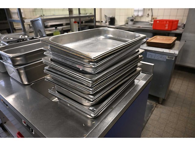 1/1 rvs gastronormbak (15x) - afbeelding 1 van  3