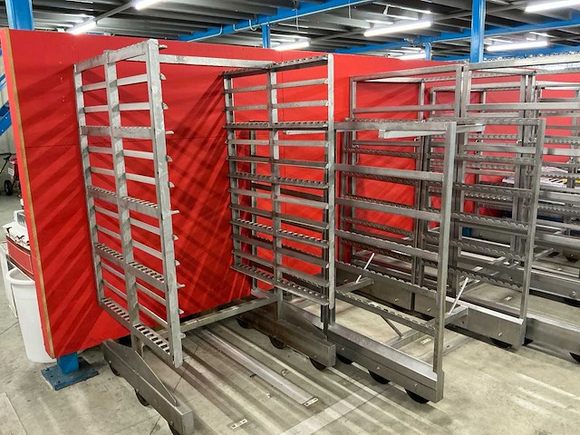 11 stuks rookkast karren rvs - afbeelding 7 van  13