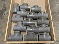 110mm partij pvc hulpstukken, 15 stuks