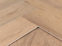 111 m2 pvc spc click vinyl visgraat - 750 x 150 x 4+1 mm met xps onderlaag - afbeelding 2 van  4