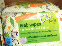 112x ola baby wet wipes 72 stuks per pakje