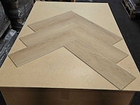 115 m2 pvc spc click visgraat - 520 x 150 x 4 mm - afbeelding 1 van  1