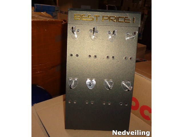 115x sieraden displays incl +/- 750 haken - afbeelding 1 van  5