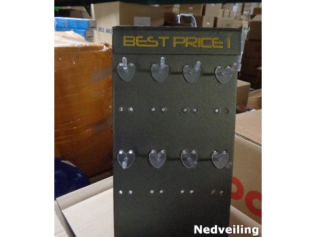 115x sieraden displays incl +/- 750 haken - afbeelding 5 van  5
