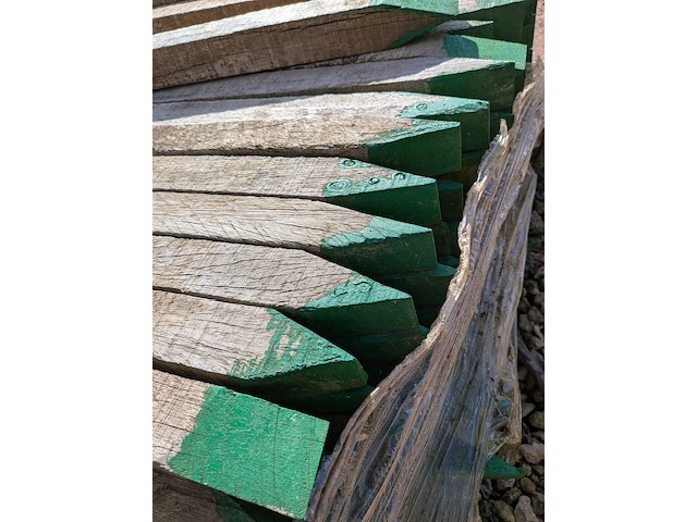 115x tuinpaal hardhout - afbeelding 5 van  7