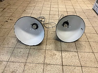11604a emaille hanglampen (2x) - afbeelding 3 van  5