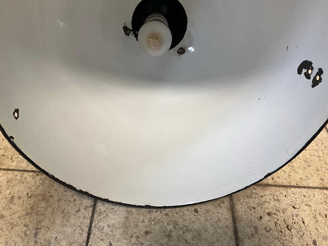 11604a emaille hanglampen (2x) - afbeelding 4 van  5