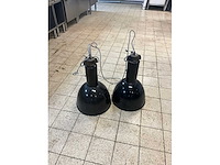 11604a emaille hanglampen (2x) - afbeelding 2 van  6