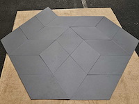 117 m2 pvc dryback tegel - 390 x 225 x 2,5 mm - afbeelding 1 van  1