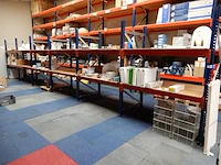 11,72mtr palletstelling, oranje/blauw