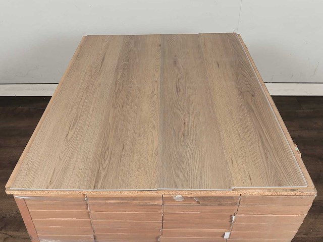 118 m2 pvc spc click plank met xps onderlaag - 1220 x 228 x 5+1 mm - afbeelding 3 van  4