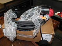 11kw laadkabel voor elektrische en hybride auto's met 16a (400v) voedingsstekker naar type2 laadconnector m...