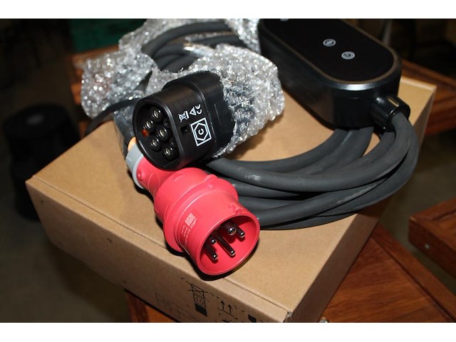 11kw laadkabel voor elektrische en hybride auto's met 16a (400v) voedingsstekker naar type2 laadconnector m... - afbeelding 3 van  3