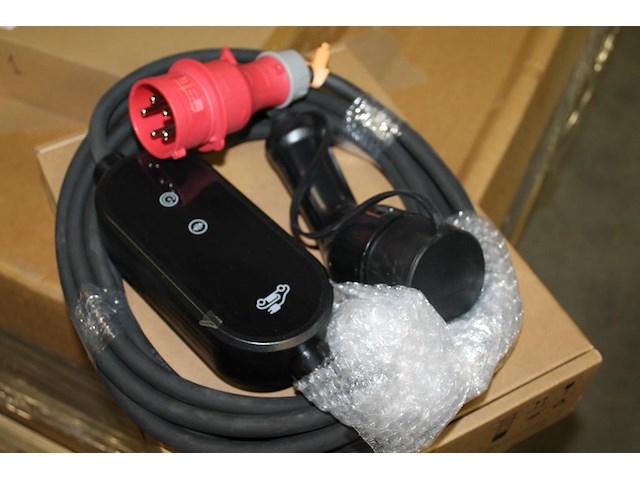 11kw laadkabel voor elektrische en hybride auto's met 16a (400v) voedingsstekker naar type2 laadconnector m... - afbeelding 2 van  2