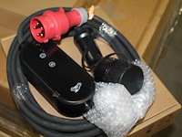 11kw laadkabel voor elektrische en hybride auto's met 16a (400v) voedingsstekker naar type2 laadconnector m... - afbeelding 2 van  2