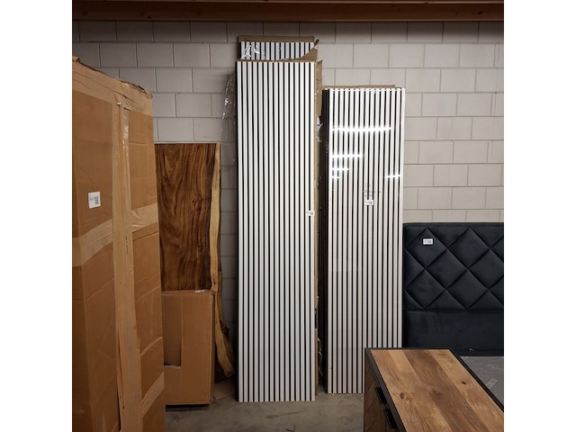 11x akoetisch wandpaneel wit - afbeelding 1 van  2