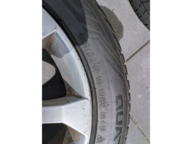 11x band met velg o.a. audi, vredestein - afbeelding 7 van  33