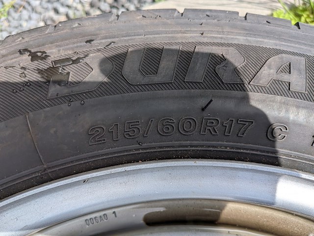 11x band met velg o.a. audi, vredestein - afbeelding 22 van  33
