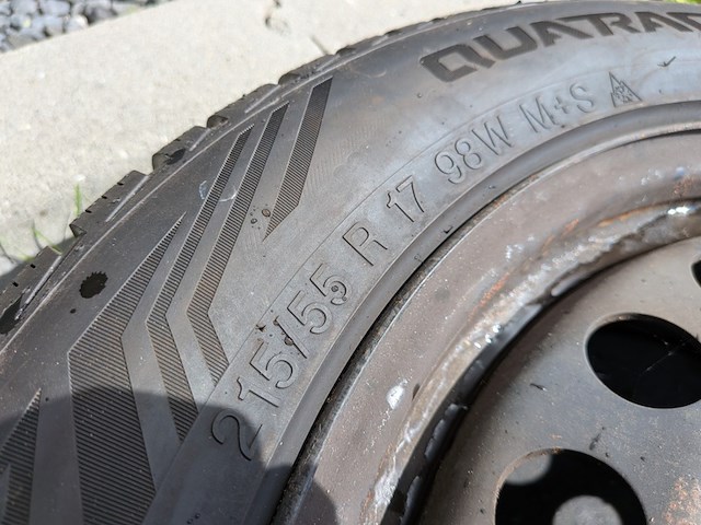 11x band met velg o.a. audi, vredestein - afbeelding 25 van  33