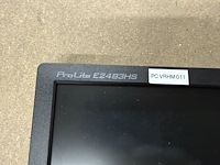 11x beeldschermen / monitoren, diverse merken en types o.a. iiyama - afbeelding 5 van  15