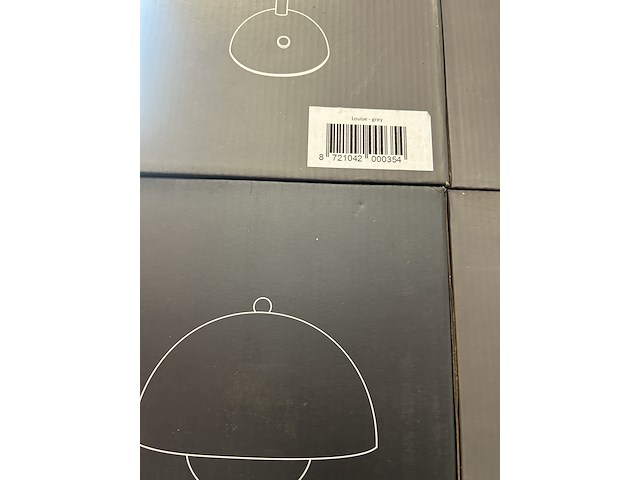 11x design tafellamp verschillende kleuren wit licht, dimbaar en oplaadbaar usb-c, grijs - afbeelding 4 van  5