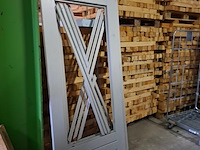 11x diverse hardhouten buitendeur diverse afmetingen - afbeelding 1 van  4