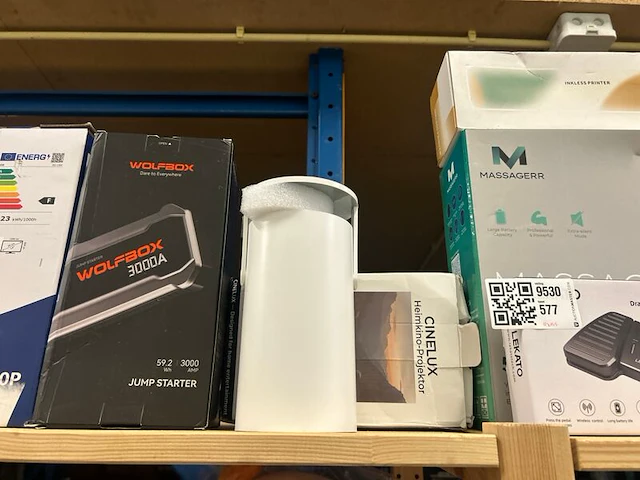11x elektronica en consumentengoederen w.o. massagegun w.o. kcr, wolfbox - afbeelding 3 van  7
