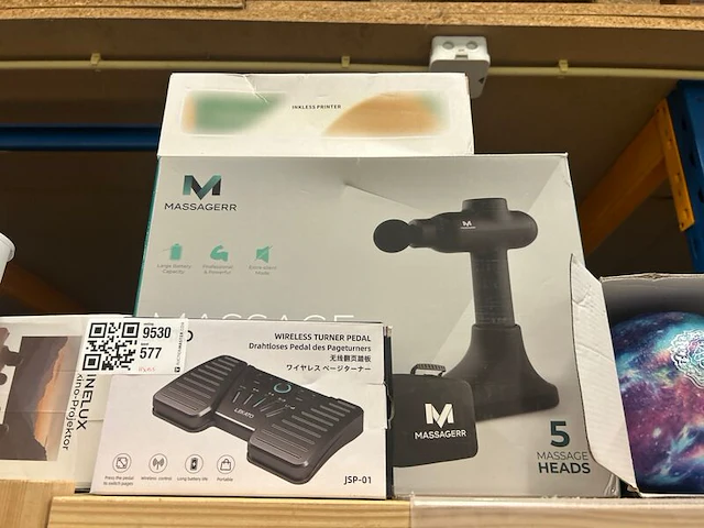 11x elektronica en consumentengoederen w.o. massagegun w.o. kcr, wolfbox - afbeelding 4 van  7
