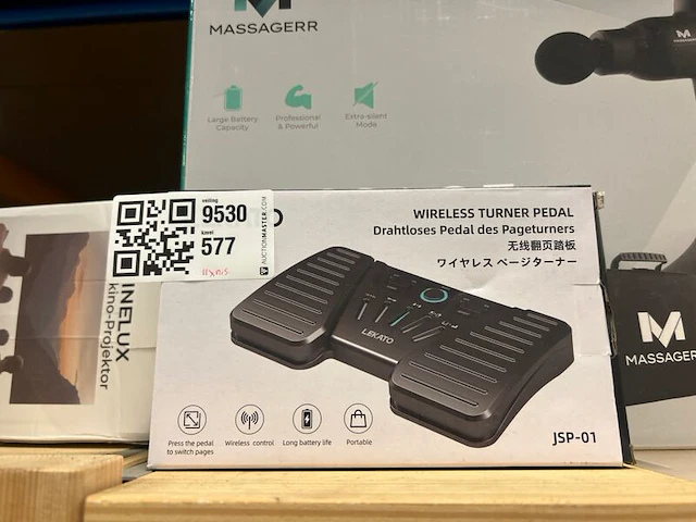 11x elektronica en consumentengoederen w.o. massagegun w.o. kcr, wolfbox - afbeelding 5 van  7