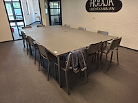 11x kantinetafel met 13x stoel - afbeelding 1 van  4