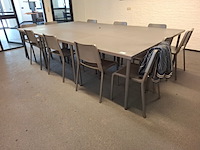 11x kantinetafel met 13x stoel - afbeelding 4 van  4