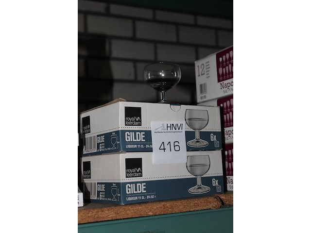 12 borrel glaasjes gilde. - afbeelding 2 van  3