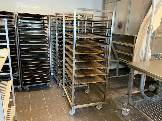 12-delige rvs afkoelwagen - afbeelding 1 van  4