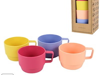 12-delige set borden en bekers - afbeelding 1 van  3