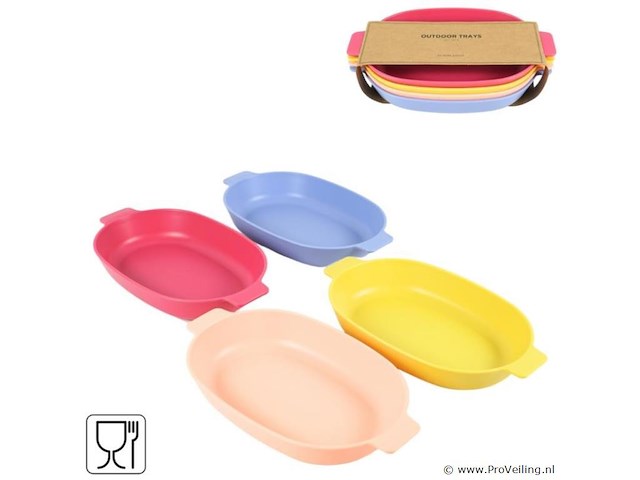 12-delige set borden en bekers - afbeelding 3 van  3