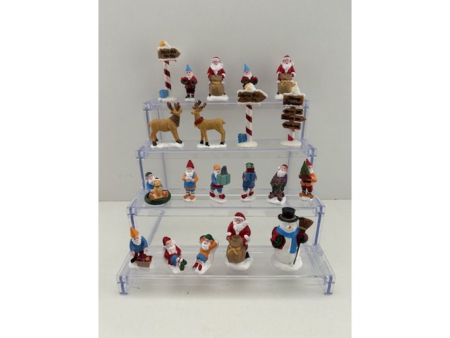 12 doosjes kerstfiguren - afbeelding 2 van  11