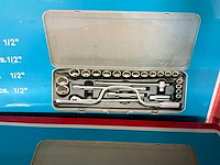 1/2” doppensleutelset (2x) - afbeelding 2 van  3