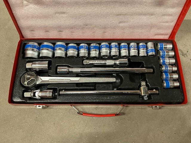 1/2” dopsleutelset - afbeelding 1 van  3