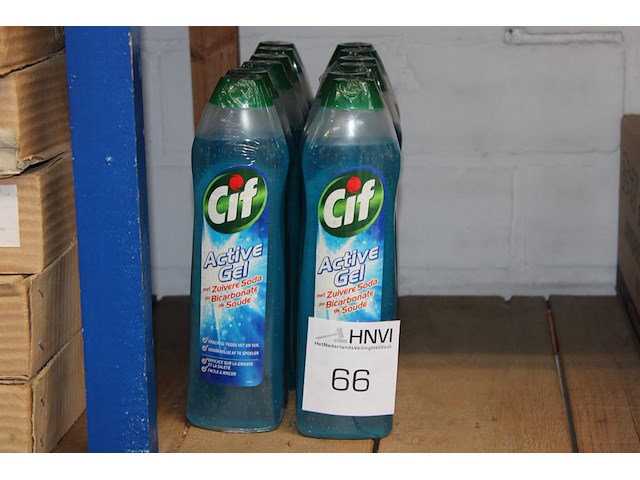12 flessen active gel cif. - afbeelding 1 van  2