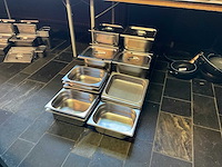 1/2 gn bakken met deksels (23x)