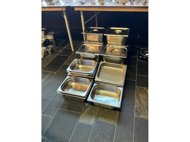 1/2 gn bakken met deksels (23x) - afbeelding 2 van  6