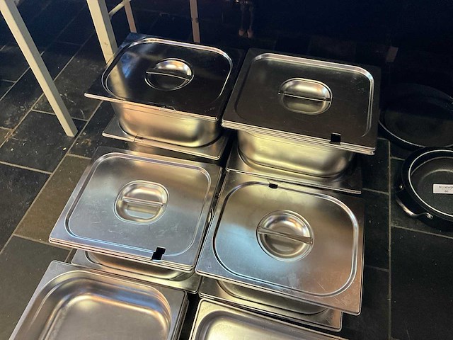 1/2 gn bakken met deksels (23x) - afbeelding 5 van  6