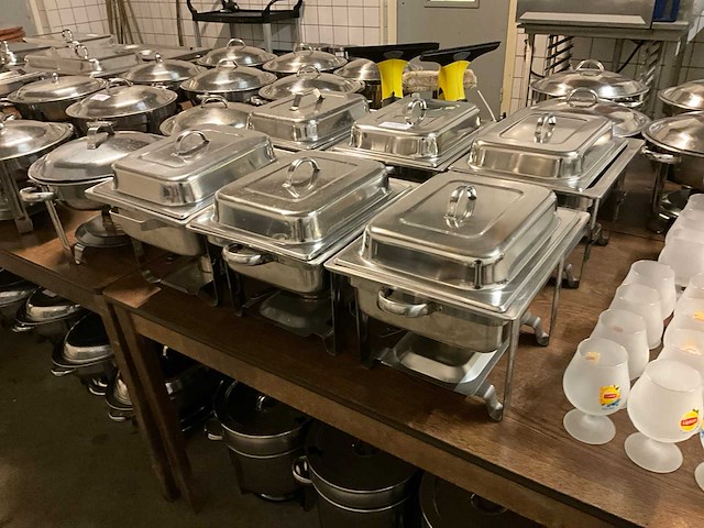 1/2 gn chaving dishes (6x) - afbeelding 1 van  6