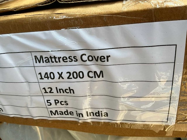 12 inch matrashoes 140x200cm (5x) - afbeelding 2 van  2