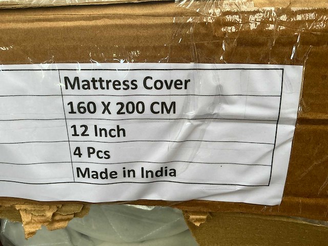 12 inch matrashoes 160x200cm (4x) - afbeelding 2 van  2